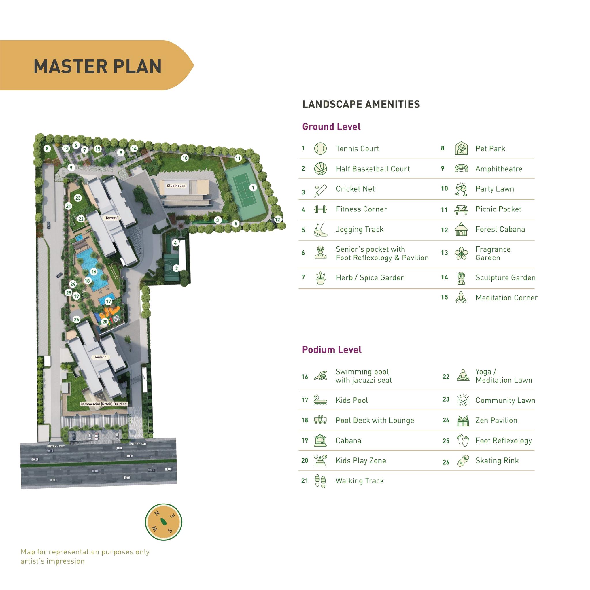 Birla Tisya,Rajaji Nagar,Bengaluru- Master Plan