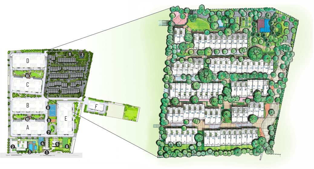 Assetz Leaves and Lives,Sarjapur Road,Bengaluru- Master Plan