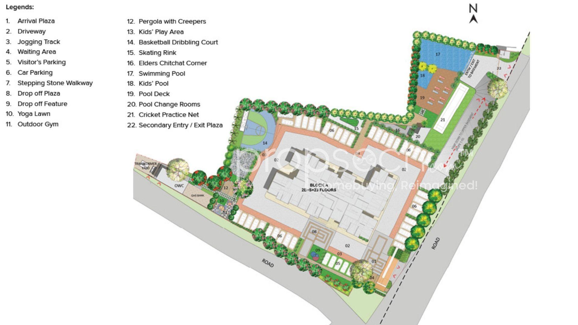 Brigade Nanda Heights,Banashankari,Bengaluru- Master Plan