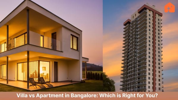Villa vs Apartment in Bangalore: Which is Right for You?